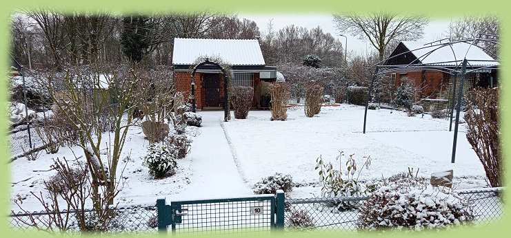 Garten 10 - 10. Januar
