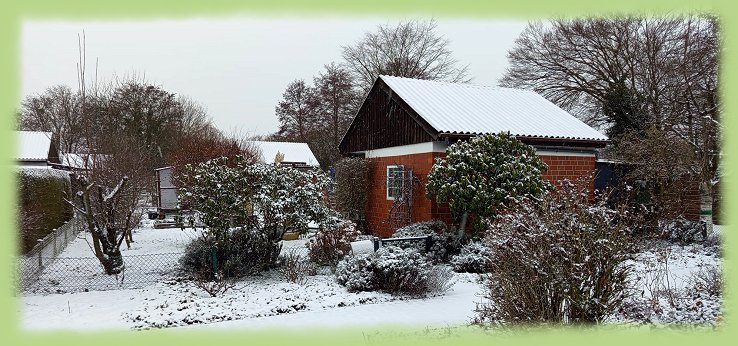 Garten 14 - 10. Januar