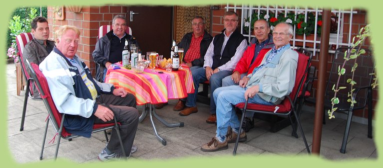 Fahrradtour 2011 - bei Rosi und Karl-Heinz