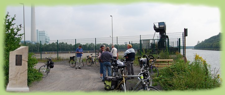 Radtour 2013 - Kraftwerk Gersteinwerk - Hafen